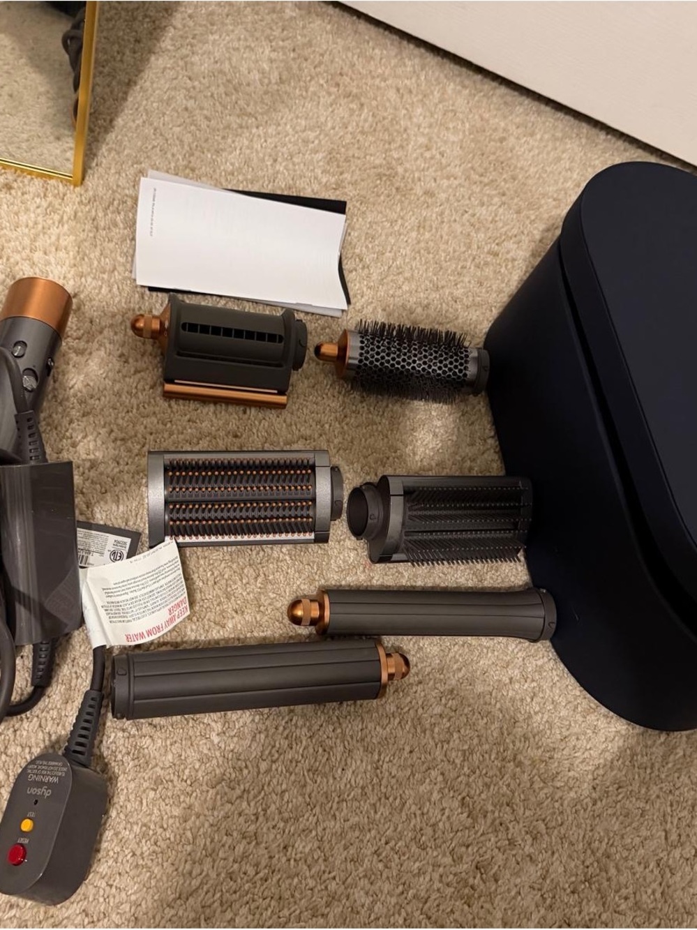 Dyson Airwrap Multi-Styler Complete Set - Nickel/Copper with Case